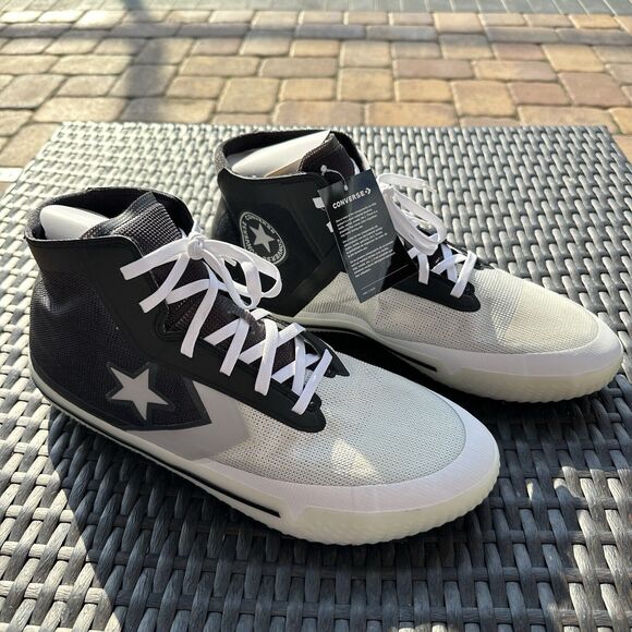 Converse Build It Up All Star Pro BB Hi Men\'s Shoes Black White 166803C main image 14